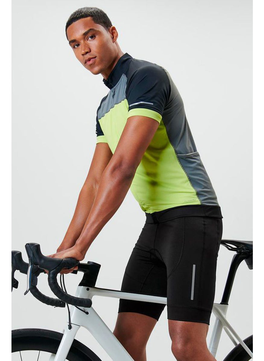 Men Sportswear Fit Cycling Shorts, Black
