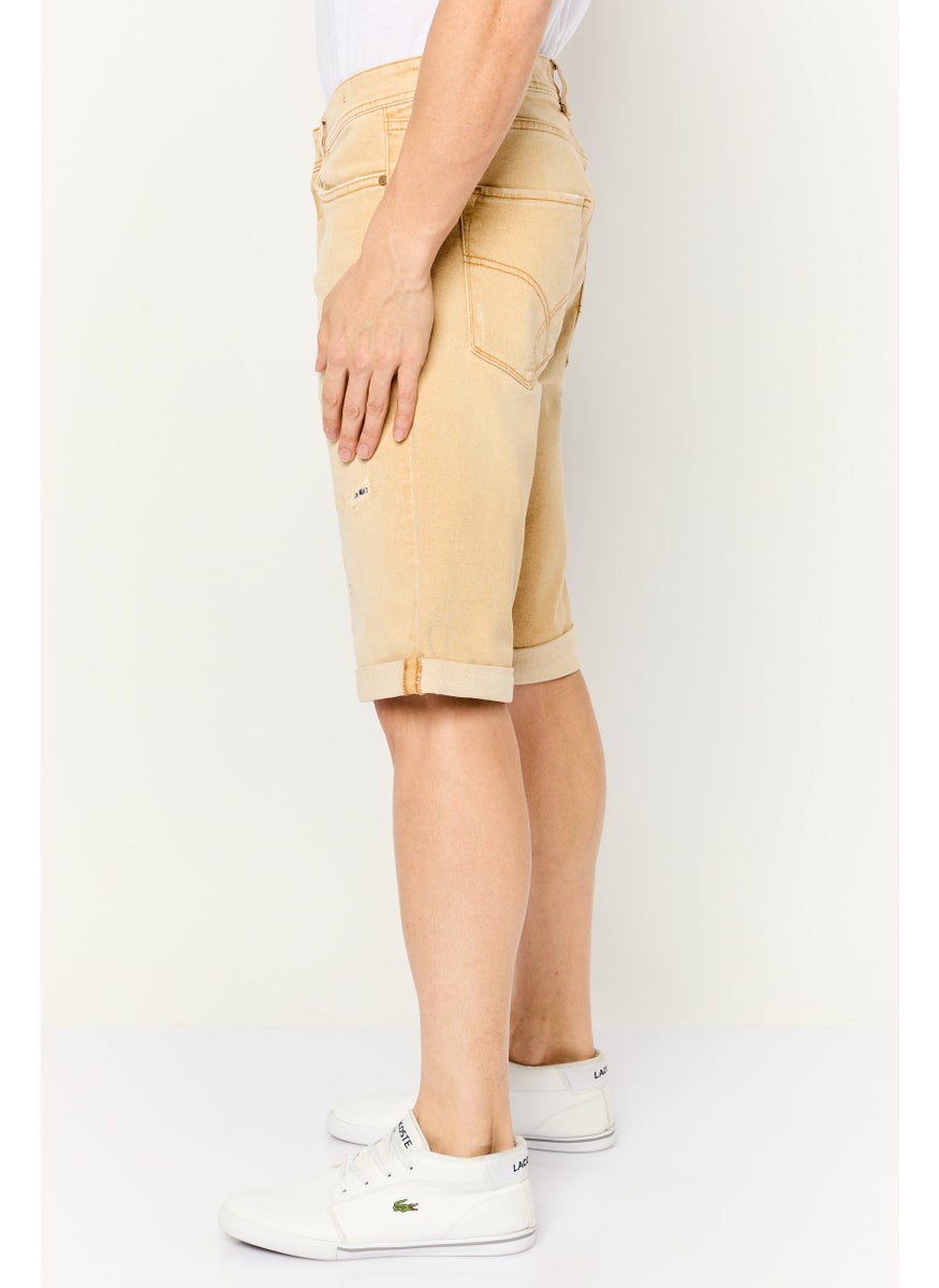 Men Rip Basic Shorts, Khaki