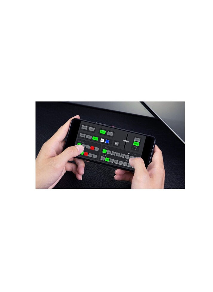 FEELWORLD L4 10.1 Inch Touch Screen Video Switcher 10.1 inch Touchscreen, Real-time Preview 5 Input Sources PST PGM and Operation Interface