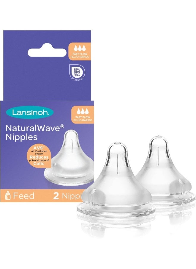 Lansinoh NaturalWave, Fast Flow (4L), 2 Count