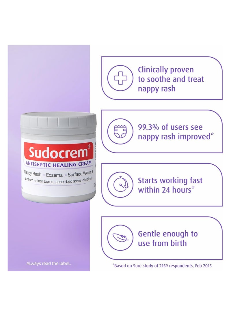 Pack of 2 Antiseptic Healing Cream 250g