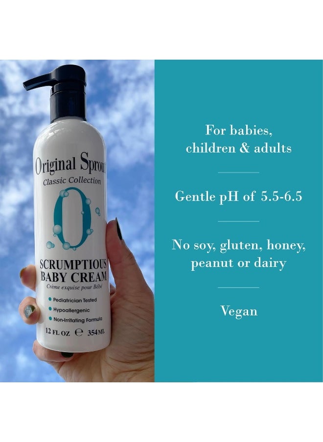 Original Sprout Scrumptious Baby Cream Kids 12 oz