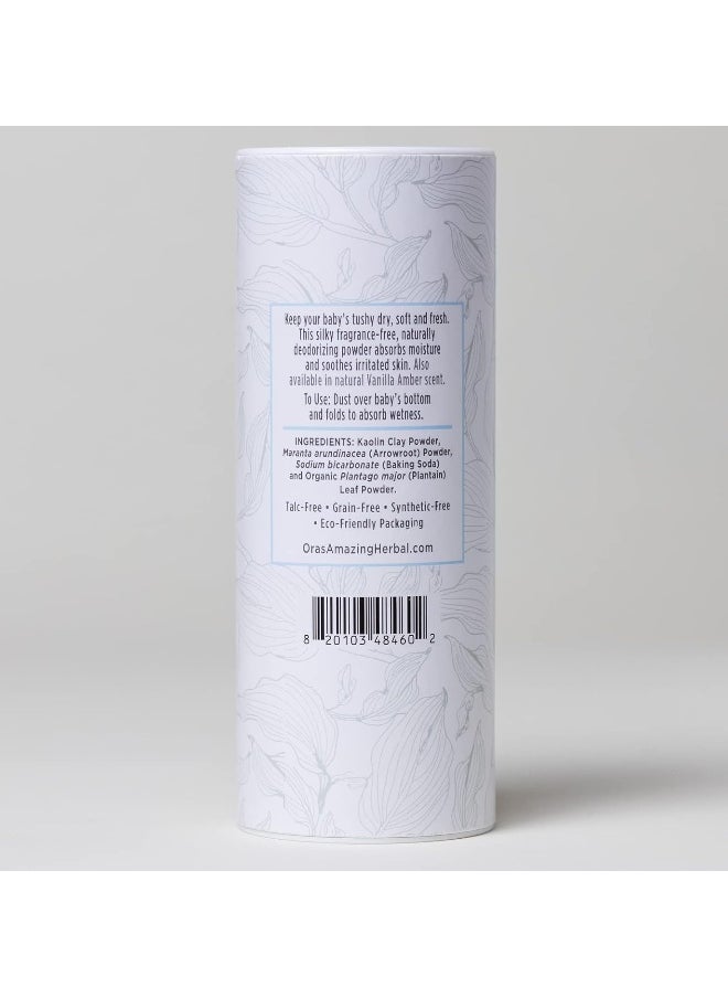 Ora's Amazing Herbal Baby Powder, Unscented, 70ml