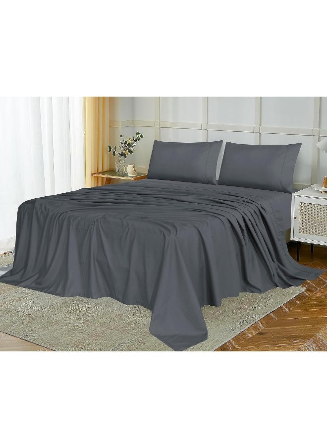 RUVANTI Queen Sheets Set - Luxurious Silky Soft Microfiber Bedding - Cozy & Comfy - 15 Inch Deep Pocket (Fits up to 17