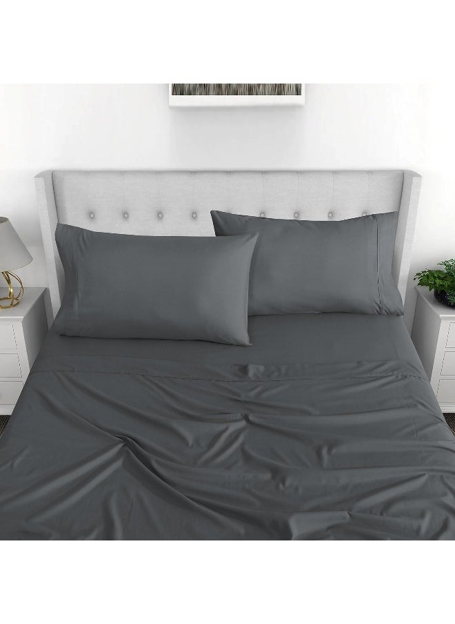 RUVANTI Queen Sheets Set - Luxurious Silky Soft Microfiber Bedding - Cozy & Comfy - 15 Inch Deep Pocket (Fits up to 17