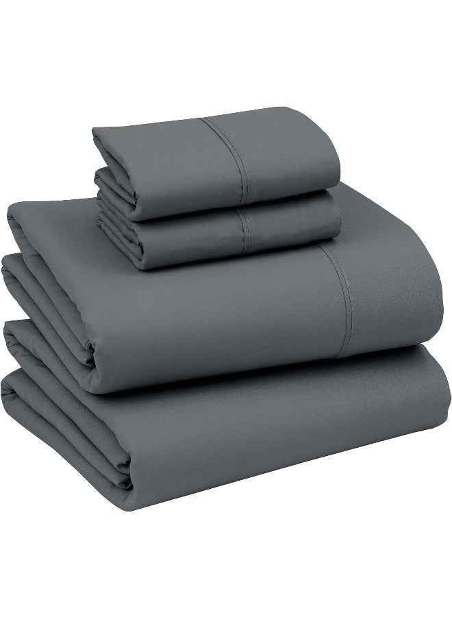RUVANTI Queen Sheets Set - Luxurious Silky Soft Microfiber Bedding - Cozy & Comfy - 15 Inch Deep Pocket (Fits up to 17