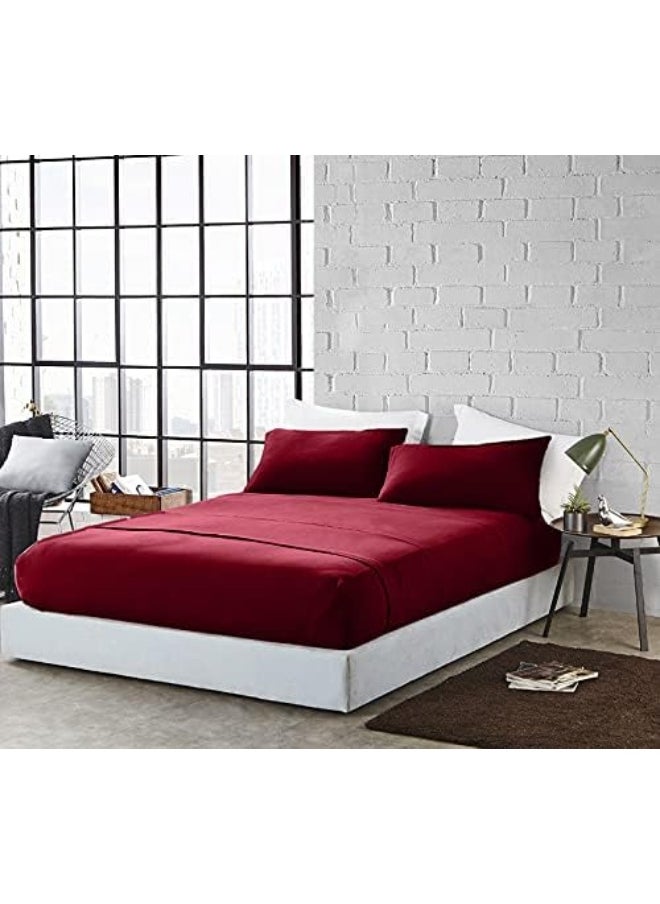 DAN RIVER California King Jersey Sheet Set