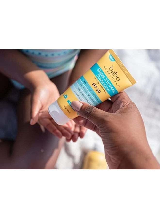 Babo Botanicals Super Shield Mineral Sunscreen Lotion SPF 50