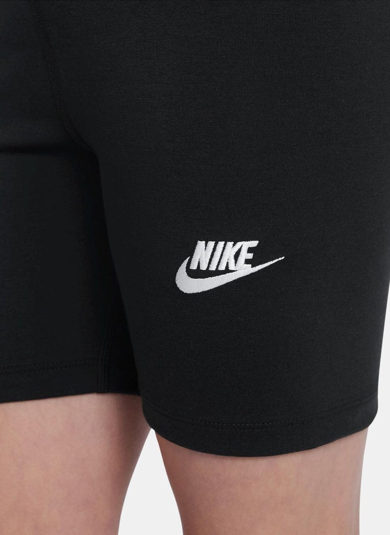 Kids' Sportswear Classic High-Waisted Bike Shorts