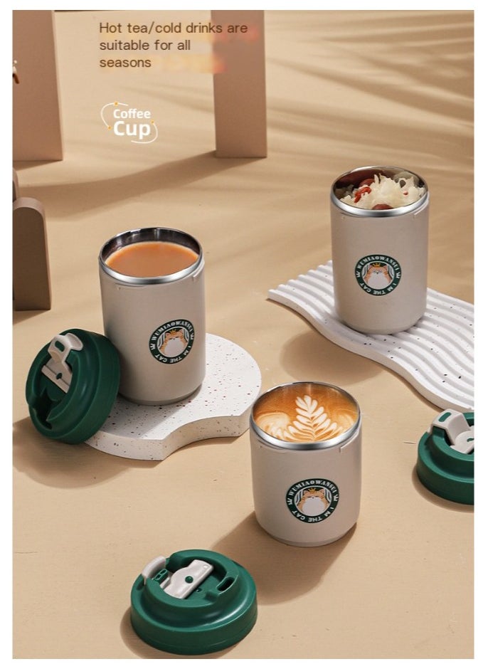 Outdoor 480ml Portable 304 Stainless Steel Car Coffee and Tea Mug