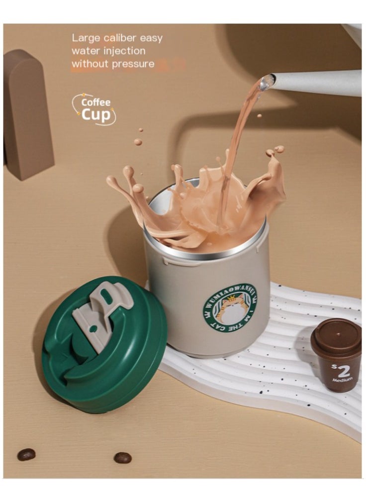 Outdoor 480ml Portable 304 Stainless Steel Car Coffee and Tea Mug