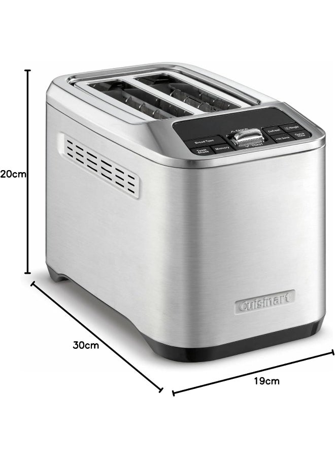 Cuisinart CPT-520 2-Slice Motorized Toaster, Stainless Steel/Black