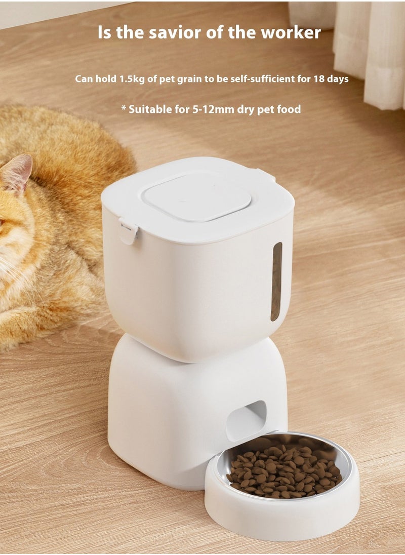 Automatic Cat Feeder Pet Intelligent Dispenser Pet Feeder for Cat and Dog