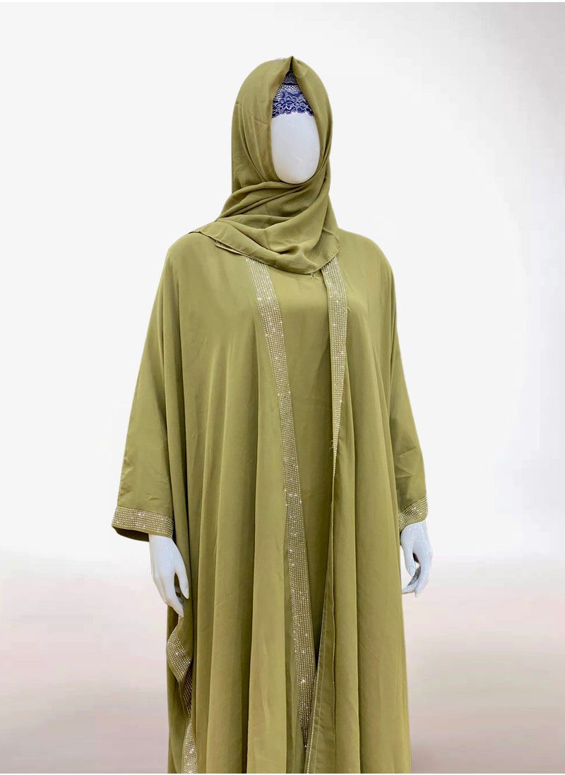 Queen's Detachable cardigan with inner liner Kaftan