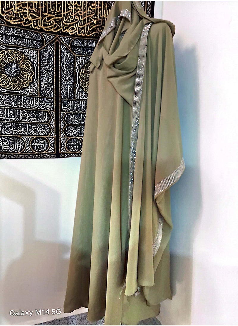 Queen's Detachable cardigan with inner liner Kaftan