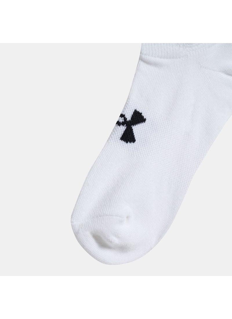 UA Women's Essential No-Show Ankle Socks (6 Pack)