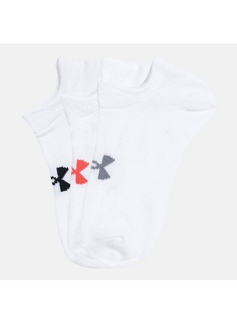 UA Women's Essential No-Show Ankle Socks (6 Pack)