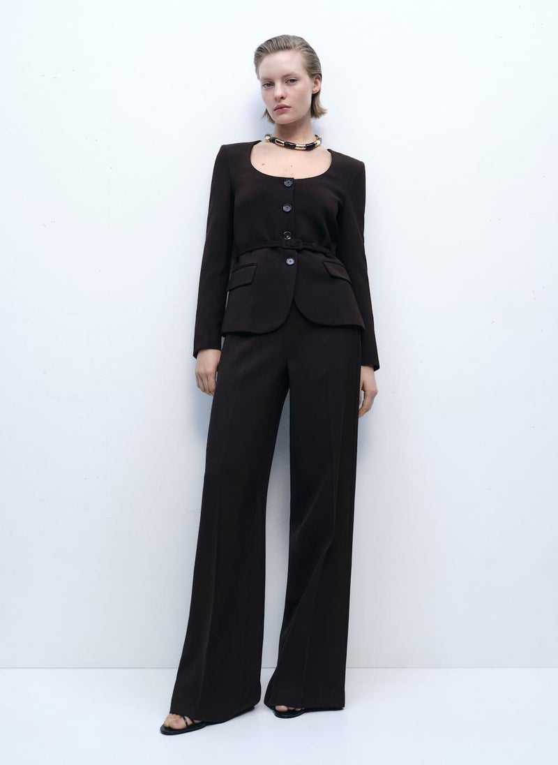Essential Suit Belt Jacket