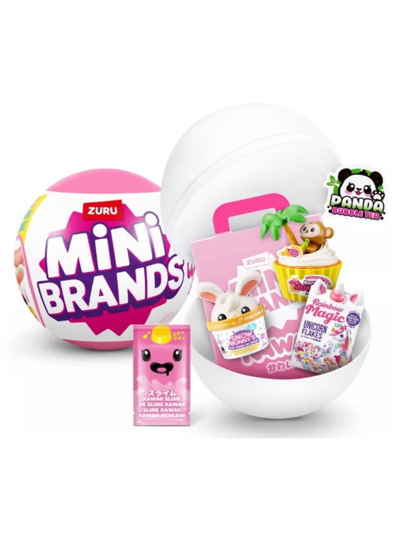Zuru Mini Brands Kawaii Kuties Mini Figure - Assorted/Styles May Vary