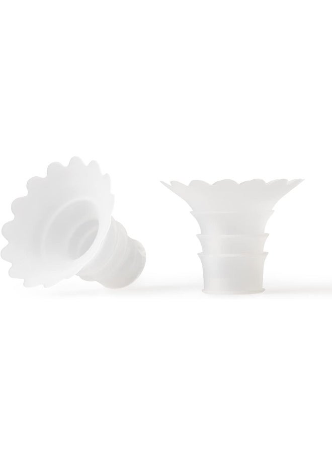 Willow Breast Pump Sizing Insert | 19mm for 15mm-17mm Size | Improve Fit for Willow Wearable Breast Pump Flanges & Containers 24mm Only