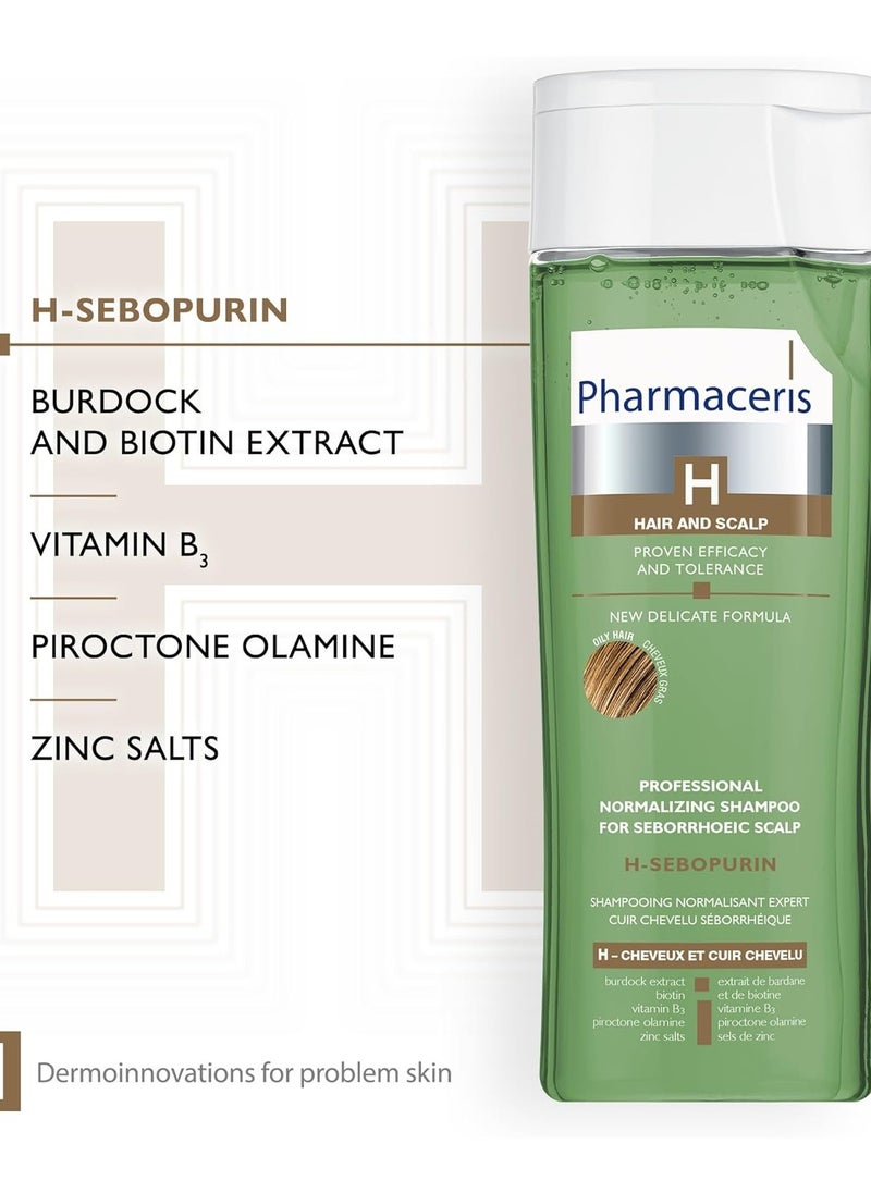 Pharmaceris Ph Sebo Purin Shampoo For Oily Hair, 250ml