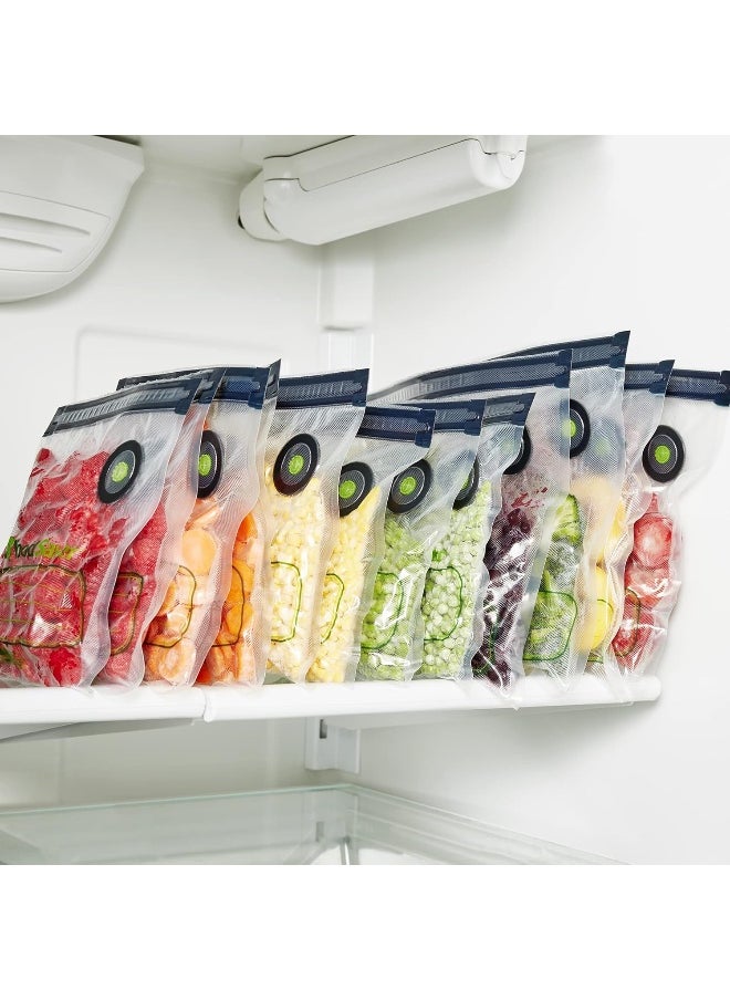 FoodSaver Reusable Quart Vacuum Zipper Bags, for Use with FoodSaver Handheld Vacuum Sealers, 10 Count