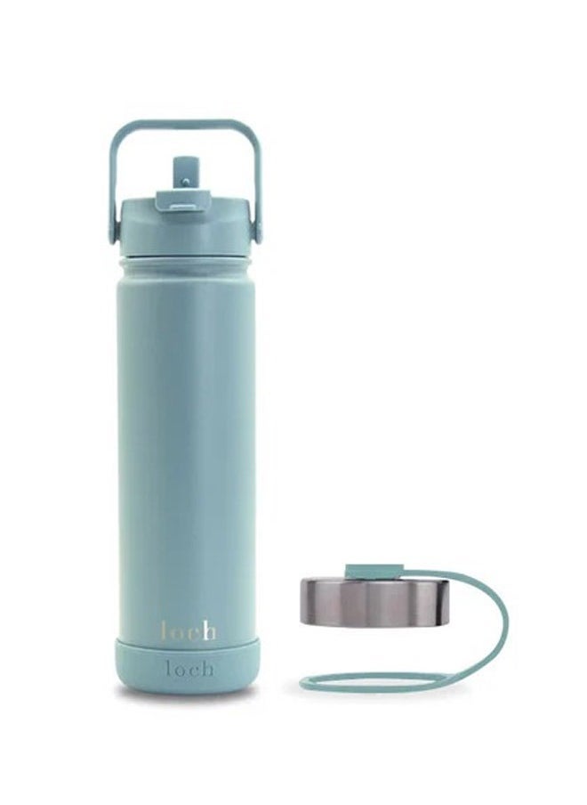 650 ml Steel Blue Monochrome Bottle