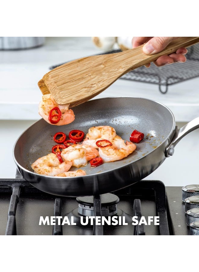 GreenPan Chatham Tri-Ply Stainless Steel Healthy Ceramic Nonstick 8