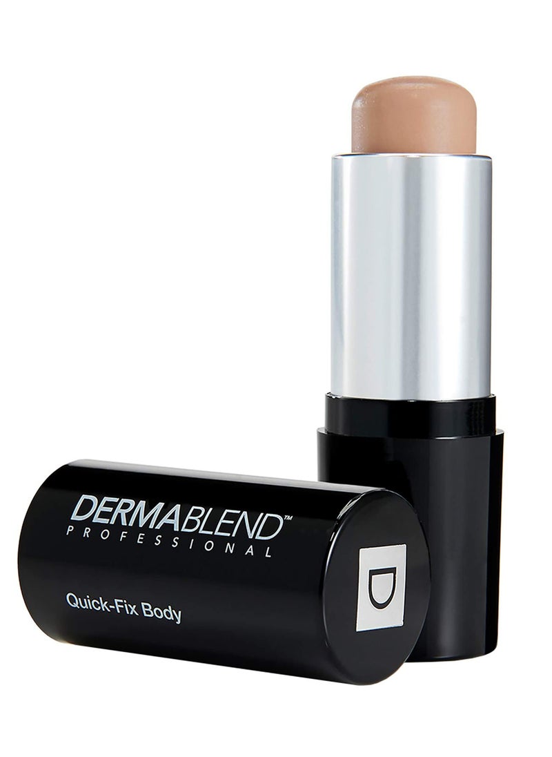Dermablend Quick-Fix Body Makeup Full Coverage Foundation Stick, Water-Resistant Body Concealer for Imperfections & Tattoos, 0.42 Oz