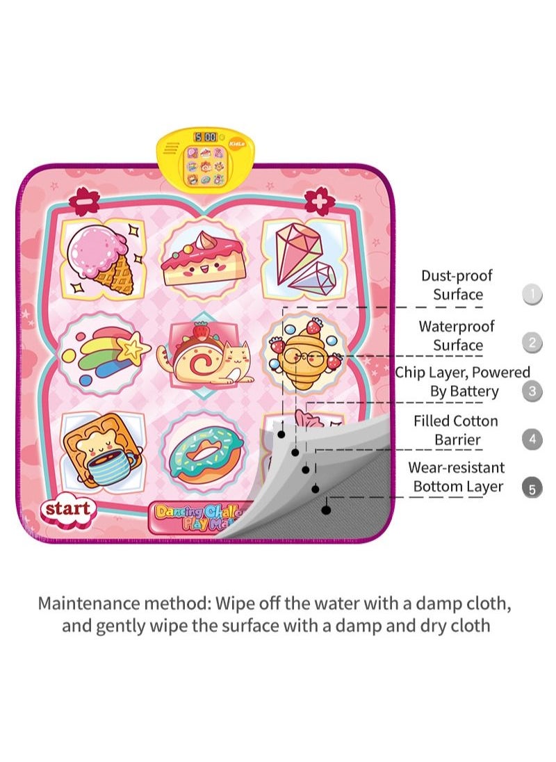 kids music gym Game Dance Blanket Parent-child Interactive Smart Toy Cake Electronic Music Blanket