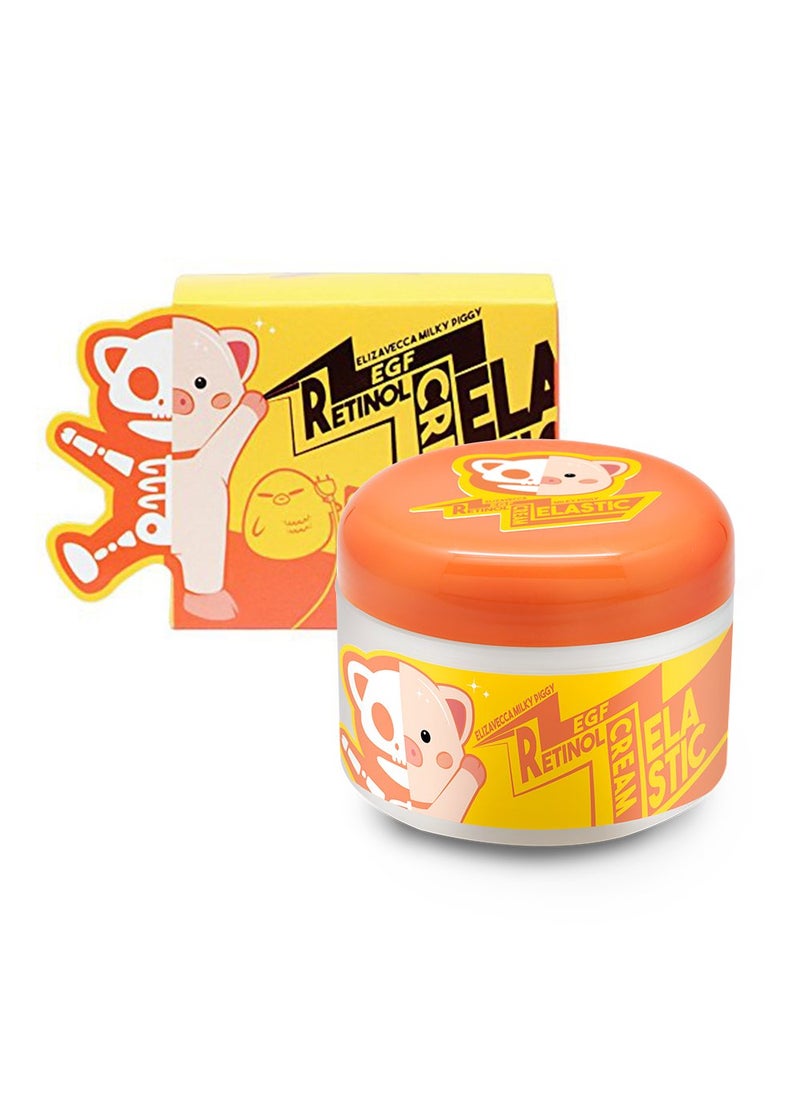 Elizavecca Milky Piggy Retinol Cream 100g/3.53 fl.oz. - Retinol Swiftlet Nest Extract (69.9%) |Face Cream |