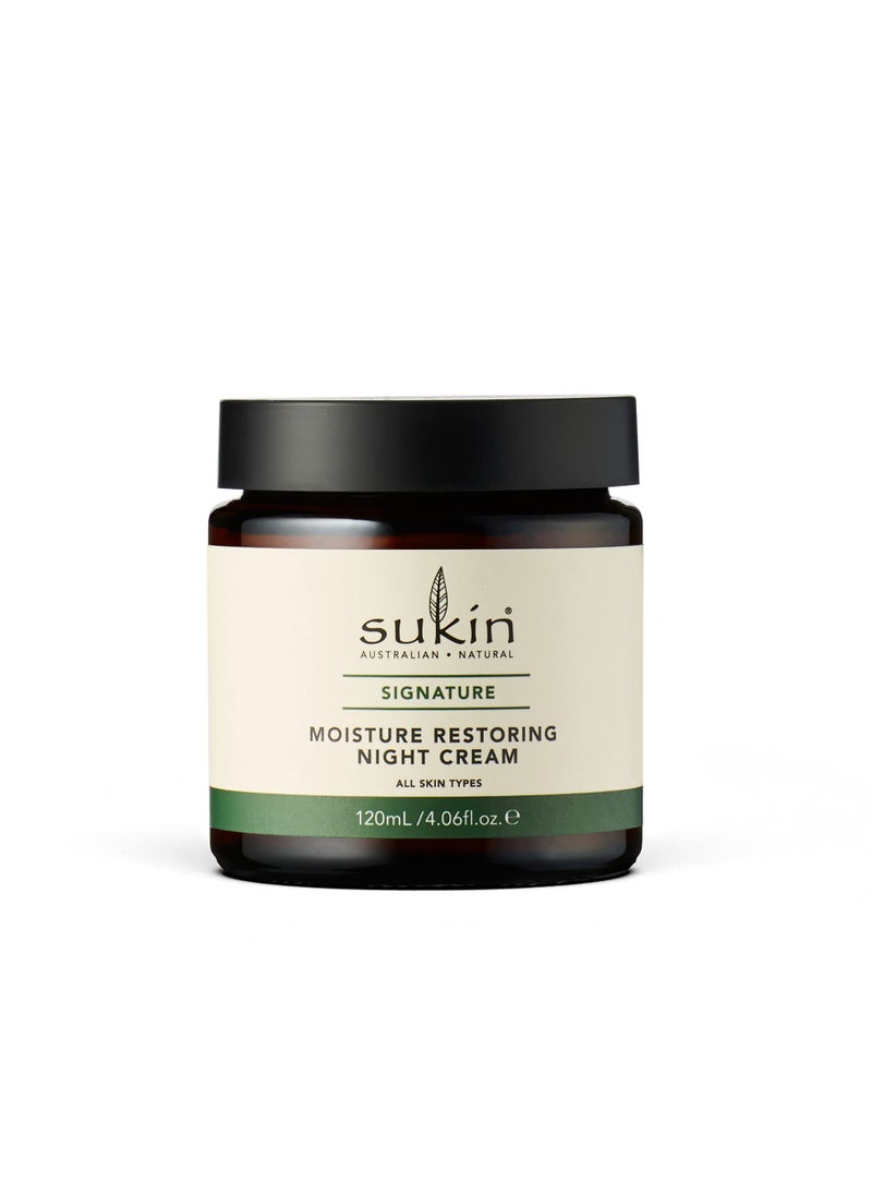 Sukin Organics Moisture Restoring Night Cream, 4.06 Fl. Oz.