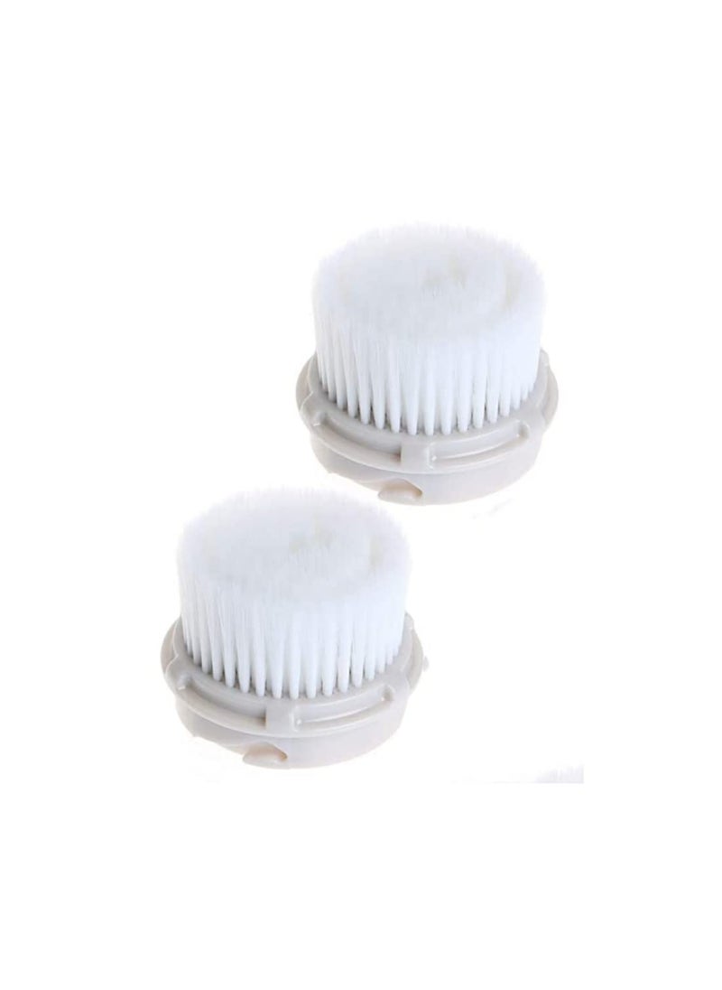 Clarisonic Luxe Cashmere Facial Cleansing Brush Head Replacement | Compatible with Mia 1, Mia 2, Mia Fit, Alpha Fit, Smart Profile Uplift and Alpha Fit X (2Count)