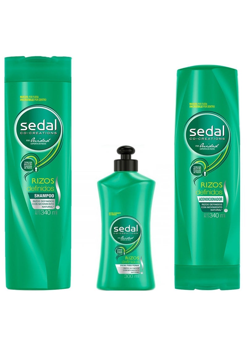 Sedal Rizos Definidos 3 pc Set