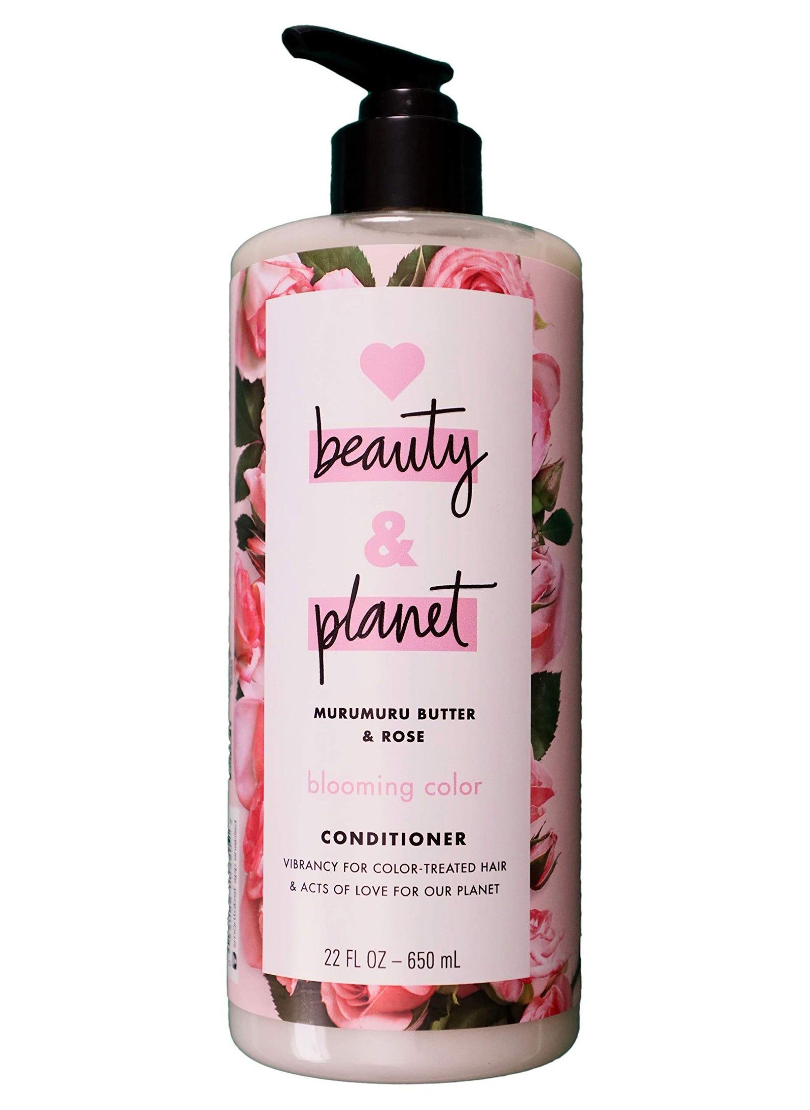 Love Beauty And Planet Conditioner Blooming Color Murumuru Butter Rose 22 FL OZ