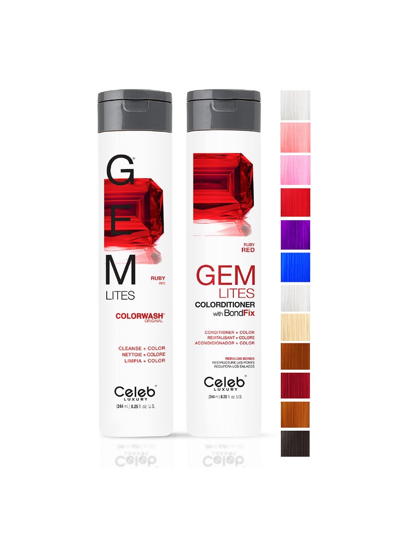 Gem Lites Ruby Red Healthy Duo