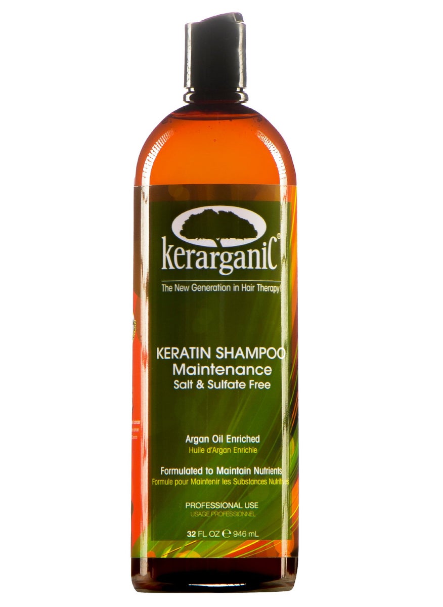 ORGANIC KERATIN TREATMENT - SALT & SULFATE FREE SHAMPOO - 32oz by KERARGANIC