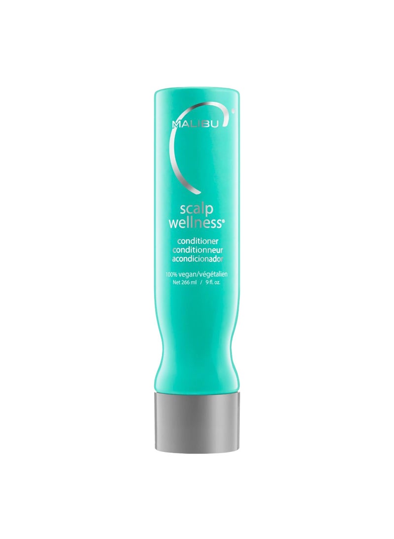 Malibu C Scalp Wellness Conditioner (9 oz) - Scalp Soothing Hair Conditioner with Eucalyptus + Spearmint Oil - Sulfate-Free Moisturizing Dry Scalp Conditioner