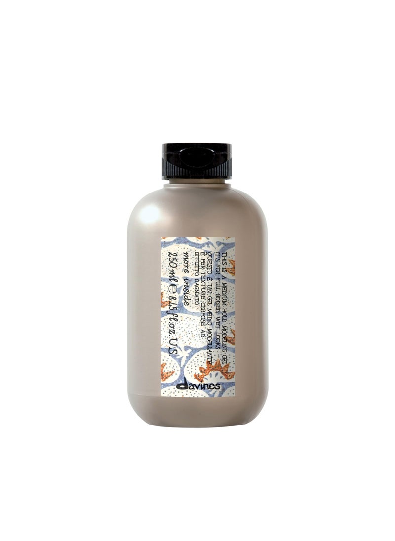 Davines This Is A Medium Hold Modeling Gel, For Structured And Full-Bodied Wet Looks, Protects Against Humidity, 8.45 fl. oz.