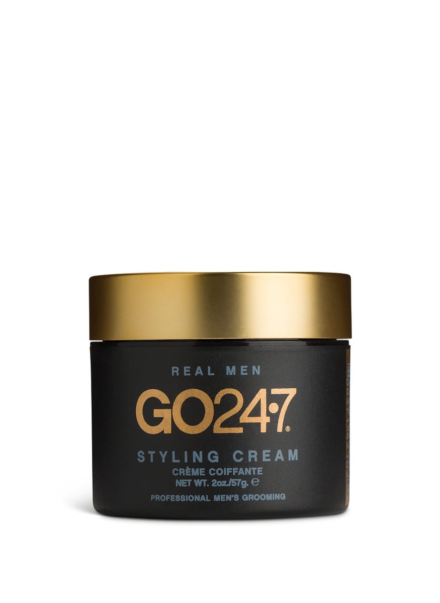 GO247 Styling Cream - Medium Hold, Matte Finish, 2 Oz