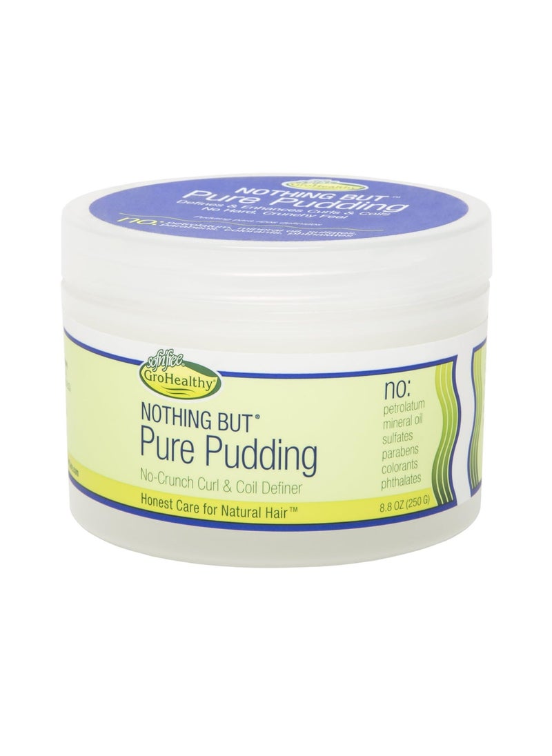 NOTHING BUT Pure Pudding - Gentle Non-Irritating Sulfate-Free Styling Conditioner for All Types of Curly, Healthy, Natural Hair, 8.8 oz (Pack of 1)