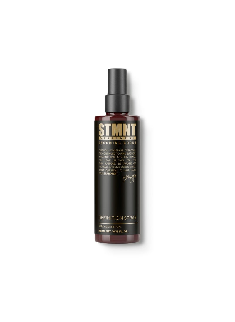 STMNT Grooming Goods Definition Spray, 6.76 fl. oz | Strong Texture | Semi-Matte Finish