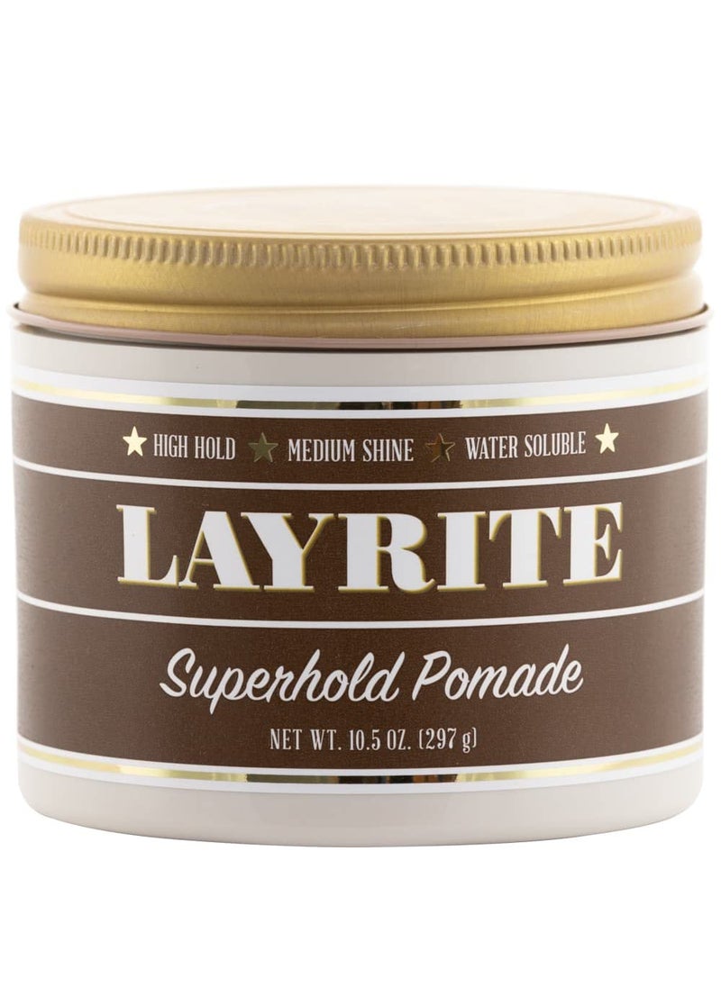 Layrite Superhold Pomade, 10.5 oz