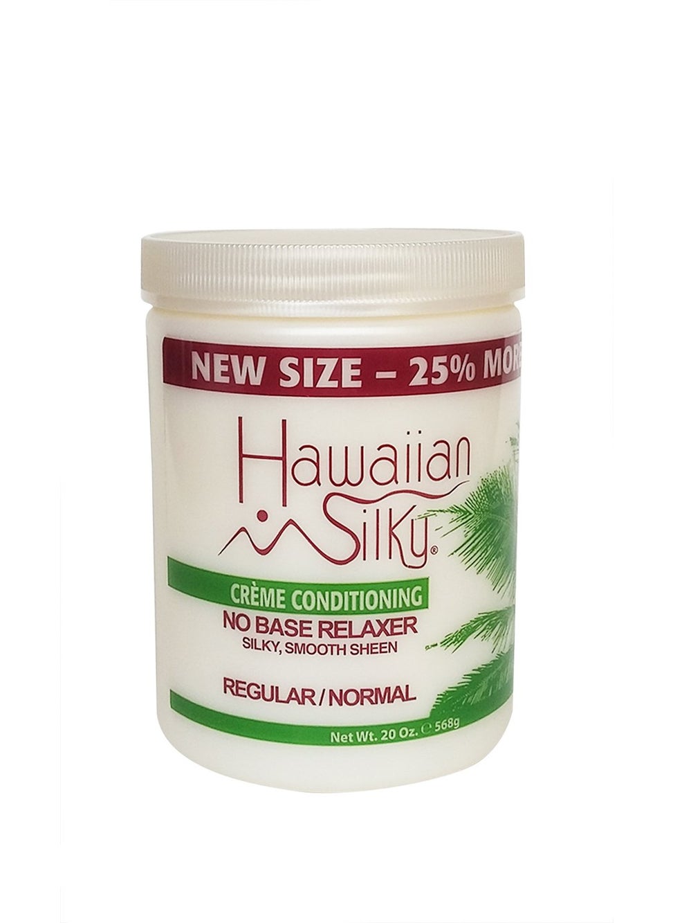 Hawaiian Silky no base relaxer, regular, White, 20 Ounce