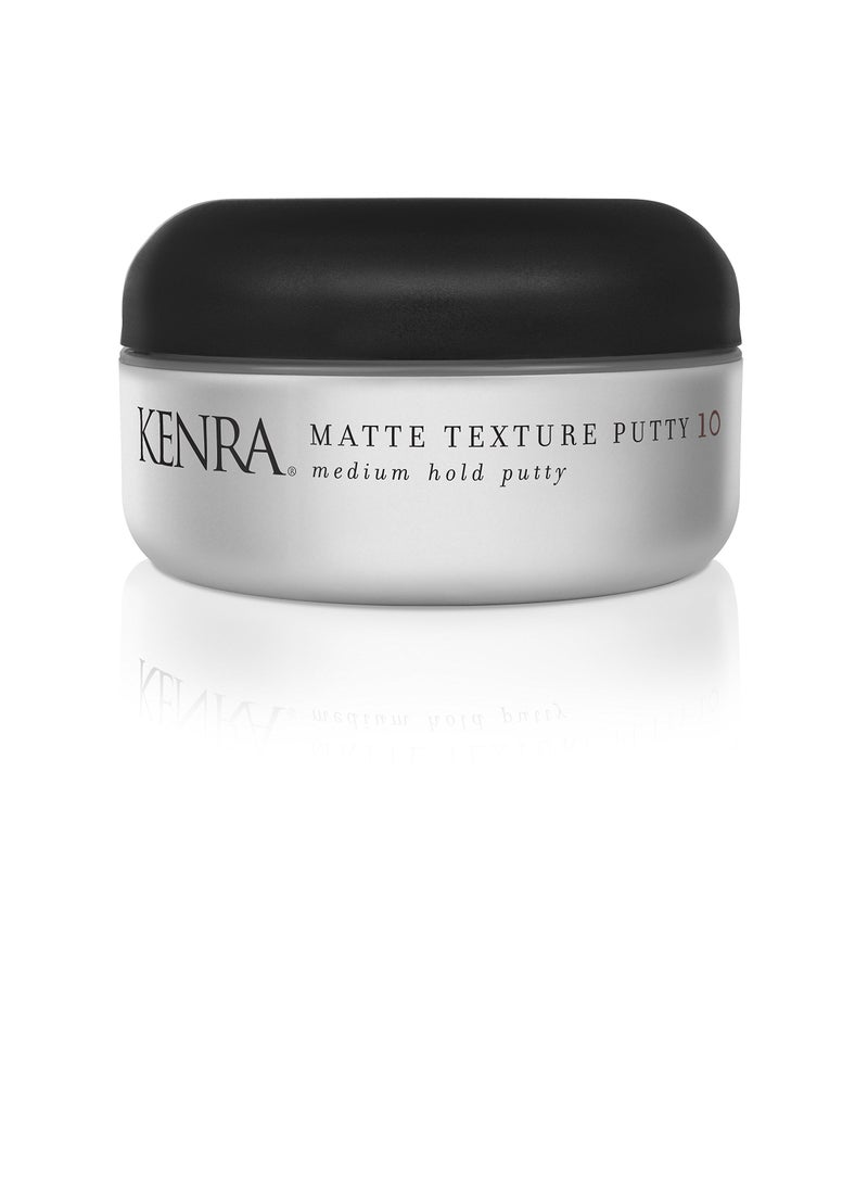 Kenra Matte Texture Putty 10 | Medium Hold Styler | Flexible Hold With A Matte Finish | Replenishes Moisutre & Softens Hair | All Hair Types | 2 oz