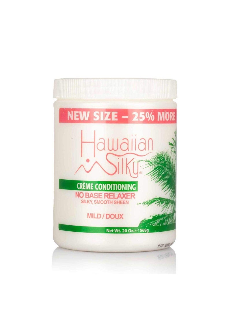 Hawaiian Silky 30008 no base relaxer, mild, White, 20 Ounce