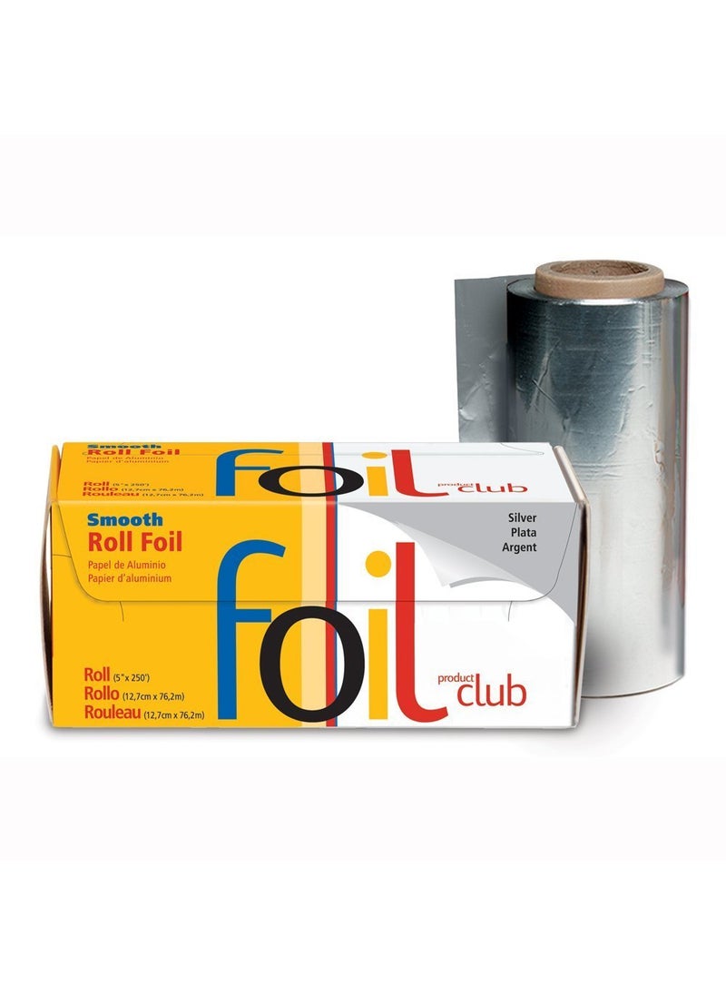 Product Club Product club smooth foil roll, silver, 5x250 inch