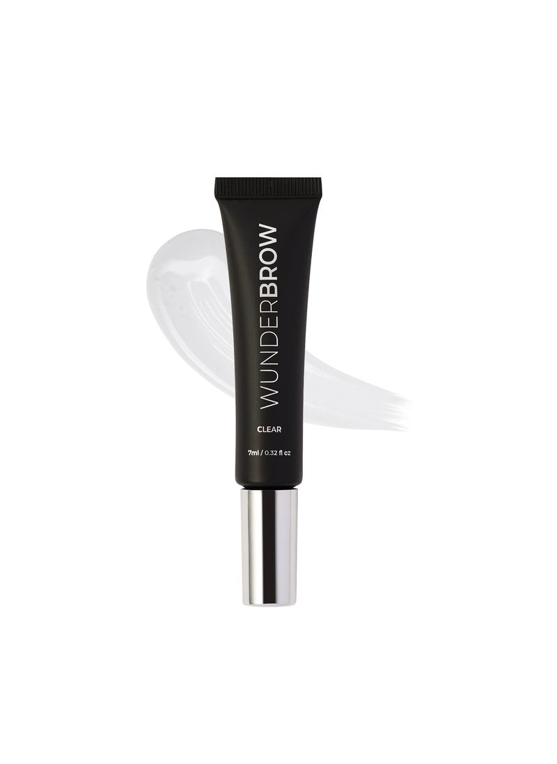 WUNDERBROW FLEXI-SET CLEAR BROW GEL, Brow Setting Gel Clear, Grooming Brow Hair Gel, Long-Lasting, Soft Hold