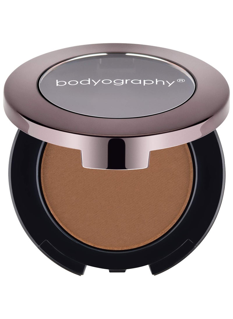 Expression Eyeshadow Matte - Truffle Dark Brown by Bodyography for Women - 0.10 oz Eye Shadow