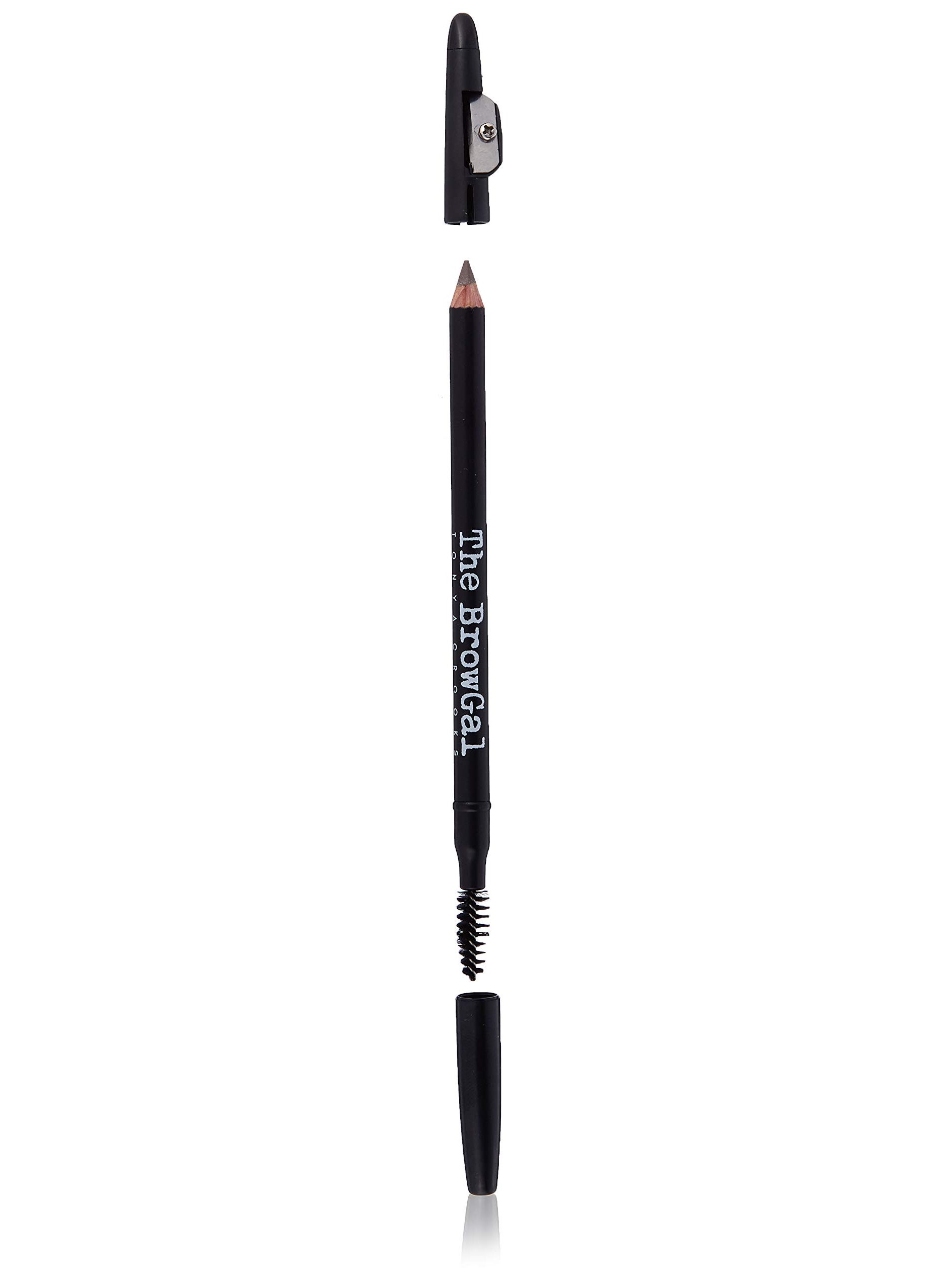 The BrowGal Skinny Eyebrow Pencil, Medium Brown , 0.04 Ounce (Pack of 1)
